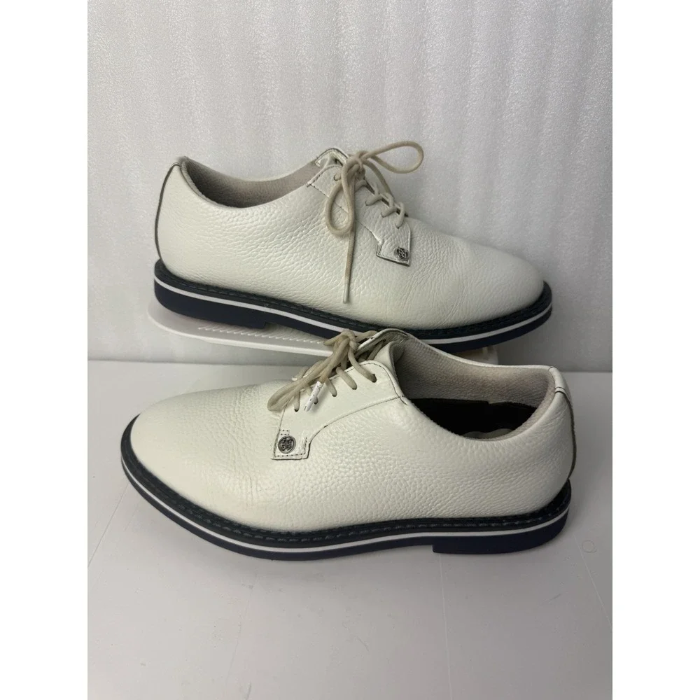G/FORE Gallivanter Golf Shoes Mens 7 Pebble Grain Leather STYLE: G4MC0EF01 S/TWT
